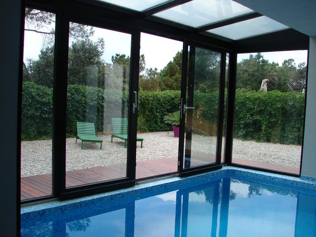 Villa Casa Ceca De La Playa Y Barcelona, Con Piscina Climatizada Y Jacuzzi à Vallromanes Chambre photo